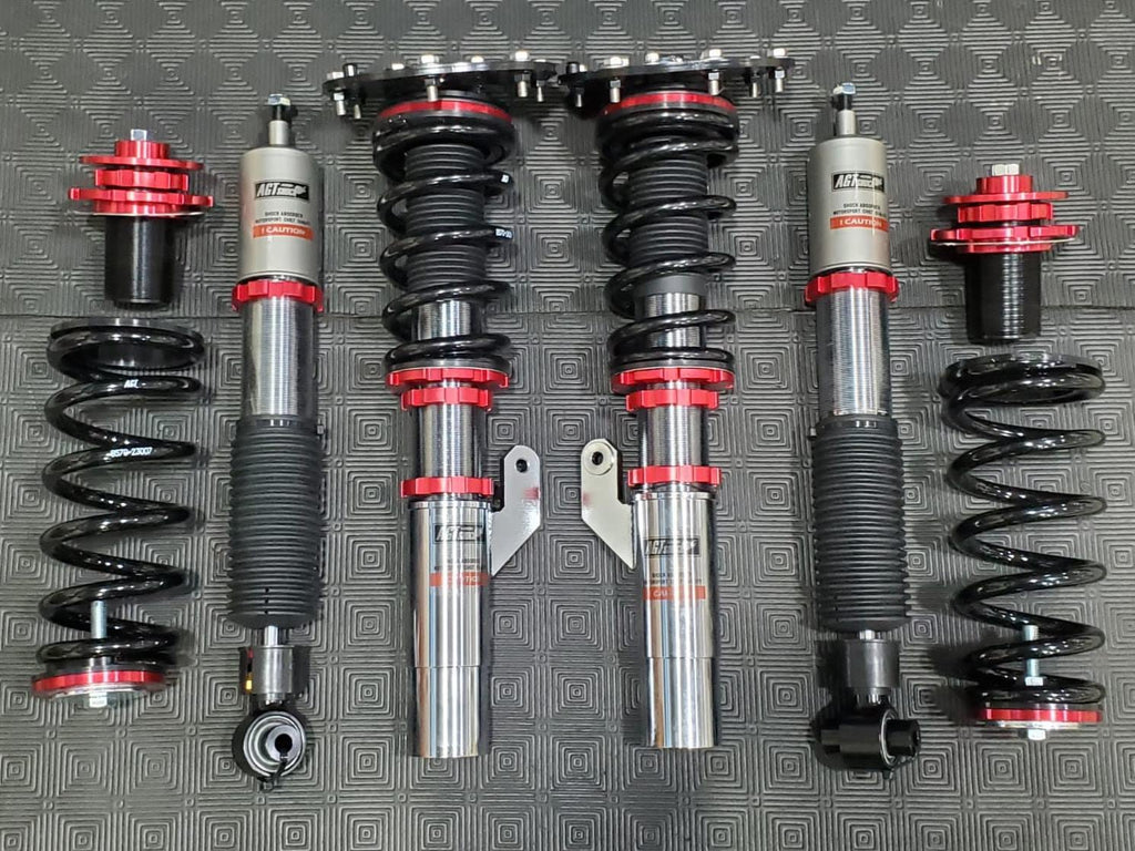 Kies-Motorsports AGT Shock AGT Shock 2011-2018 F20 /F21 RWD 1 SERIES MK2 Front  Inverted Fork/Rear Flip - Front Spring Rate:6K180	Rear Spring Rate:7K230