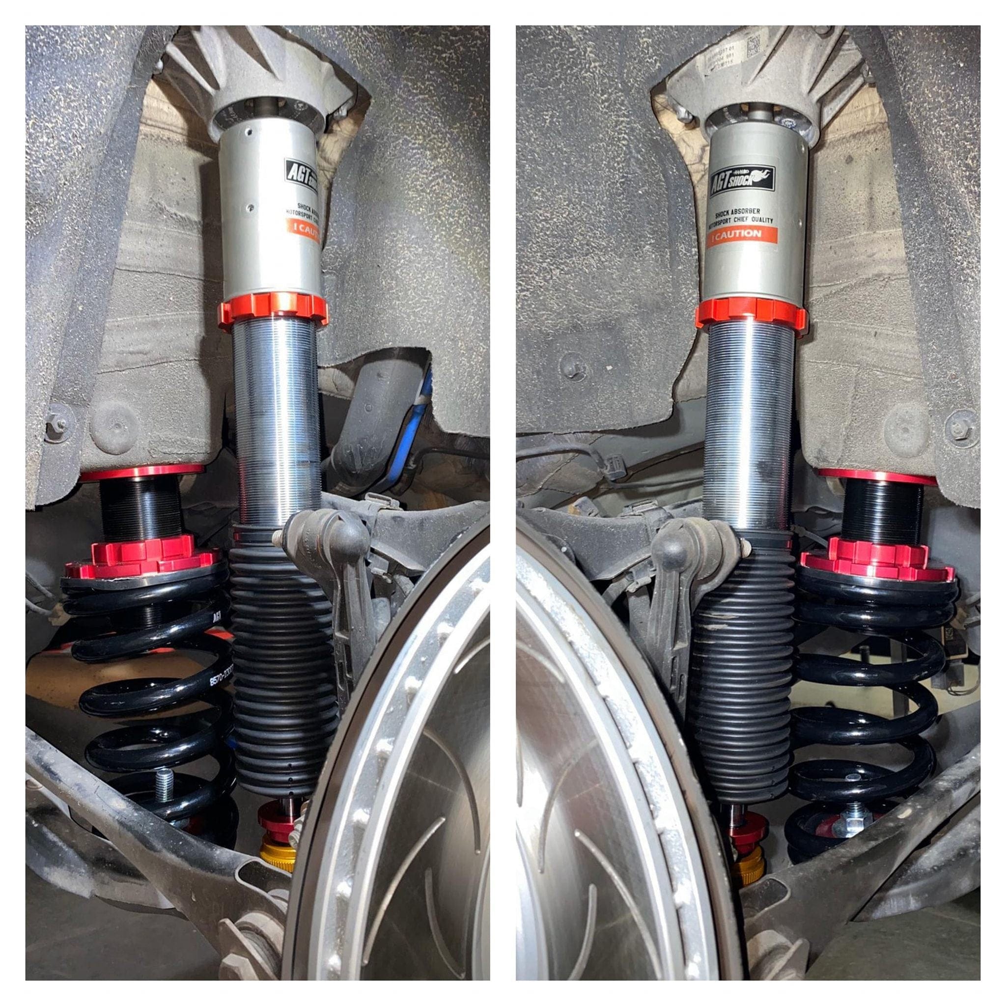 Kies-Motorsports AGT Shock AGT Shock 2011-2018 F20 /F21 RWD 1 SERIES MK2 Front  Inverted Fork/Rear Flip - Front Spring Rate:6K180	Rear Spring Rate:7K230