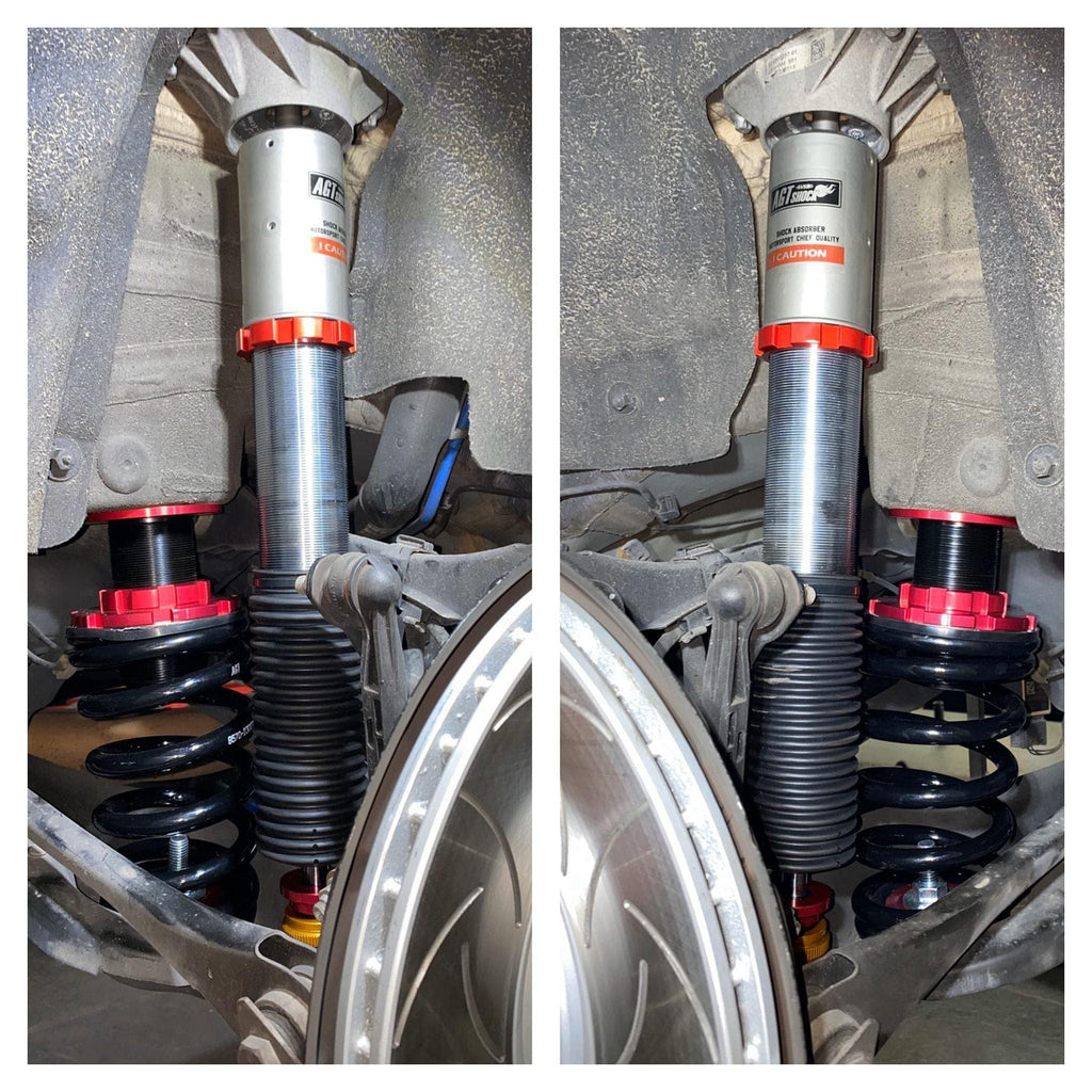 Kies-Motorsports AGT Shock AGT Shock 2011-2018 F20 /F21 RWD 1 SERIES MK2 Front  Inverted Fork/Rear Flip - Front Spring Rate:6K180	Rear Spring Rate:7K230