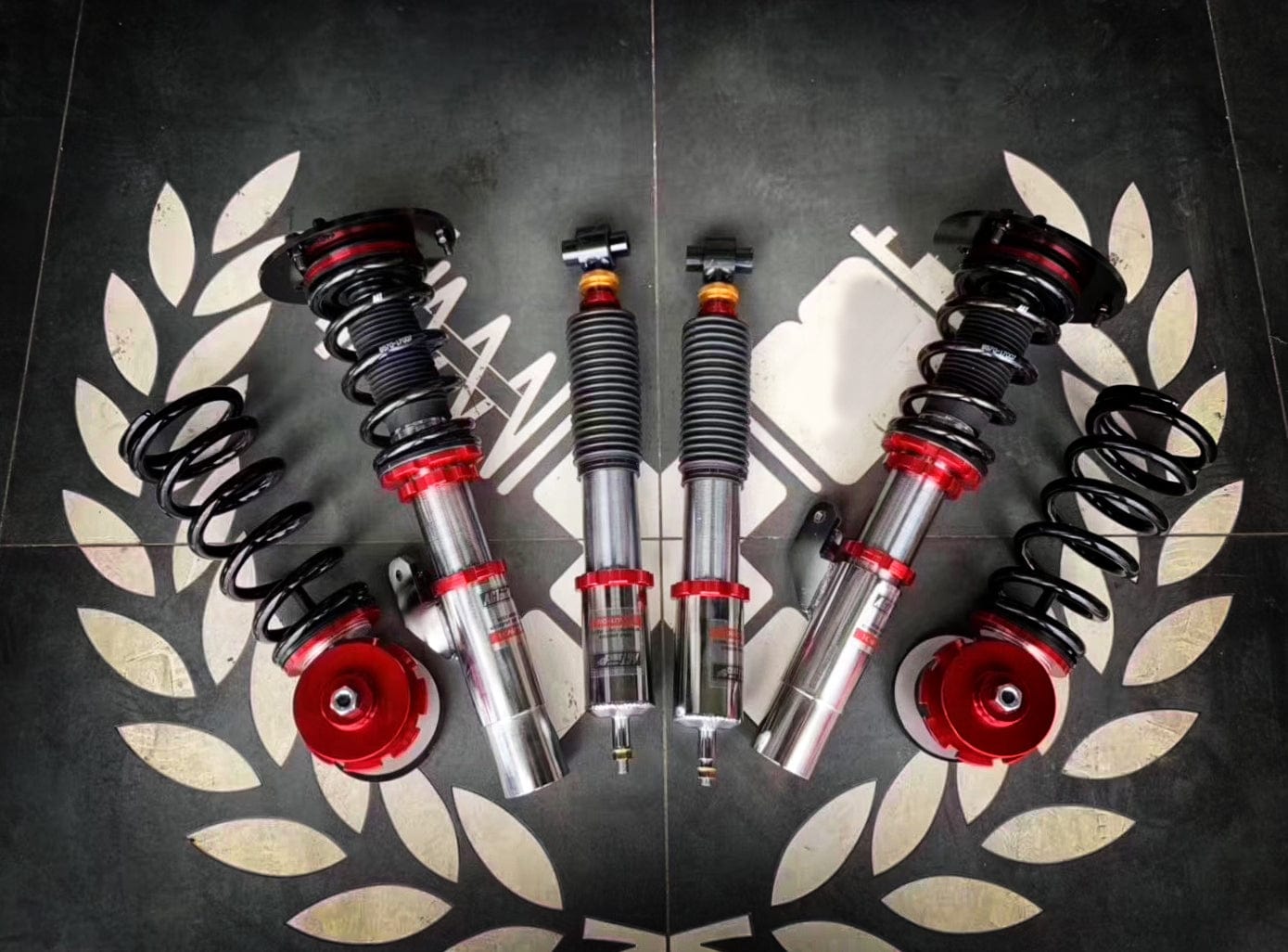 Kies-Motorsports AGT Shock AGT Shock 2014+	F22/ F23 RWD 2 SERIES MK1 Front  Inverted Fork/Rear Flip - Front Spring Rate: 6K180 Rear Spring Rate:7K230