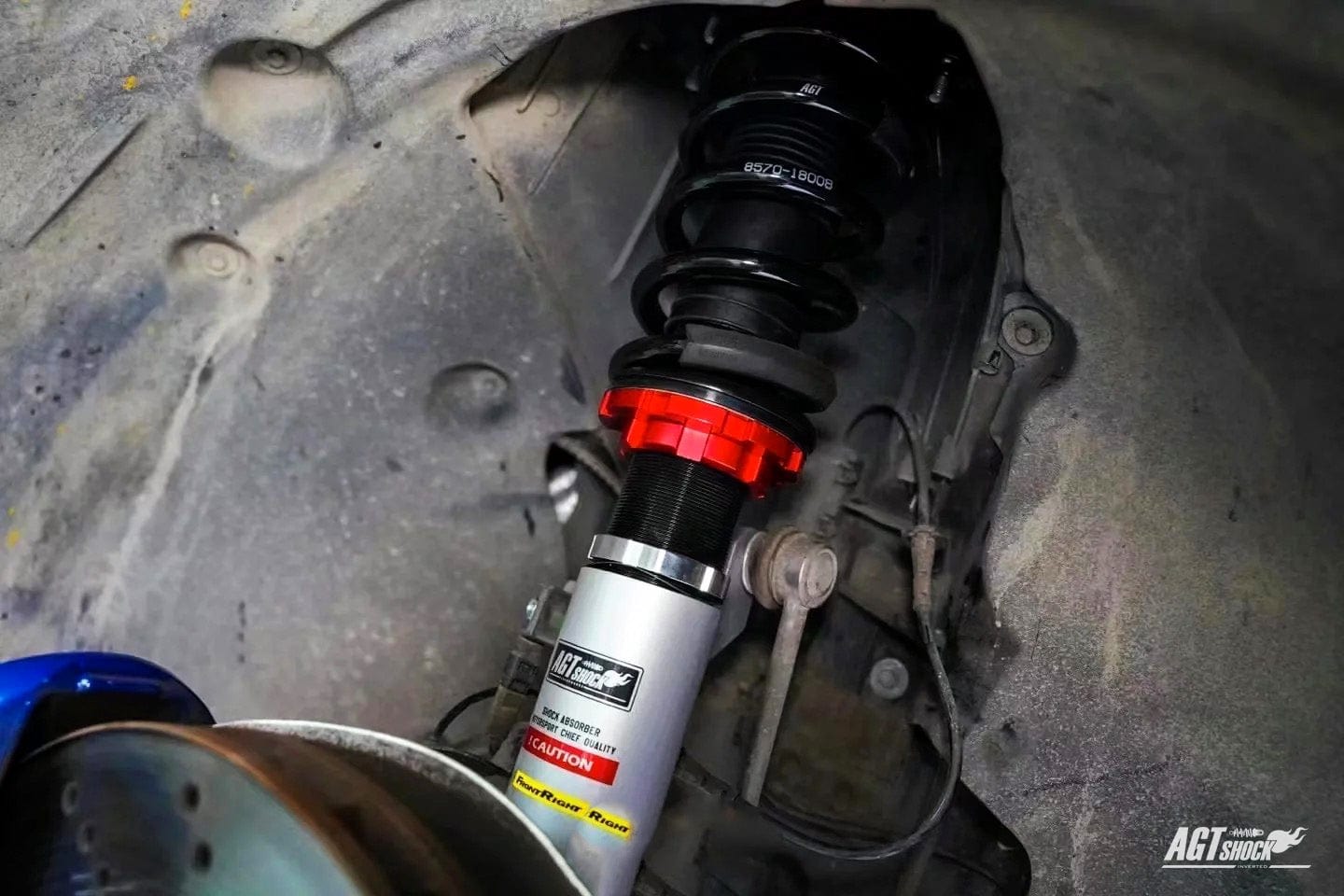 Kies-Motorsports AGT Shock AGT Shock 2021+	G82/G83/4WD 4 SERIES M4 MK2 Front Inverted Fork/Rear Flip - Front Spring Rate: 7K210 Rear Spring Rate: 10K200