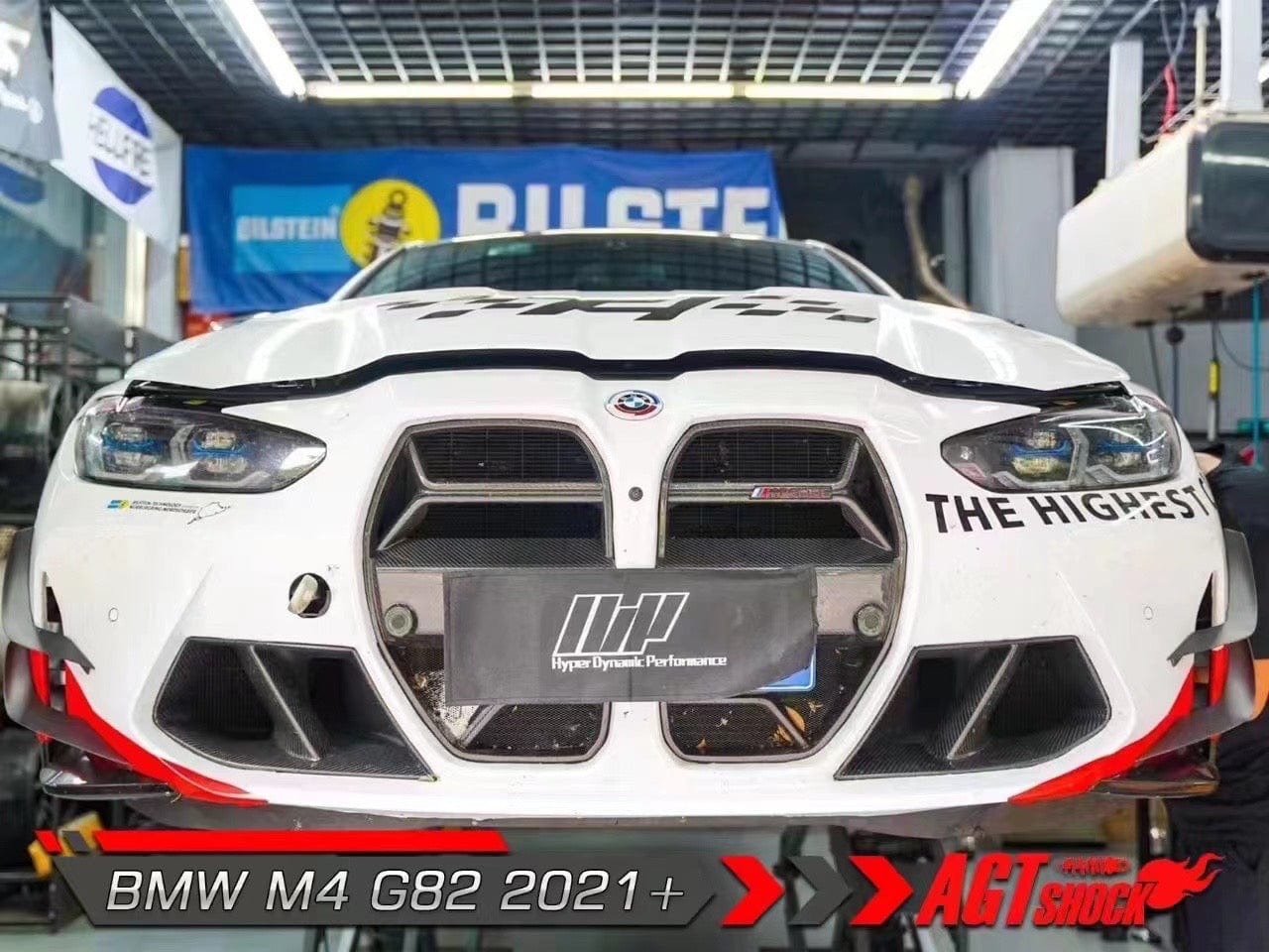 Kies-Motorsports AGT Shock AGT Shock 2021+	G82/G83/4WD 4 SERIES M4 MK2 Front Inverted Fork/Rear Flip - Front Spring Rate: 7K210 Rear Spring Rate: 10K200