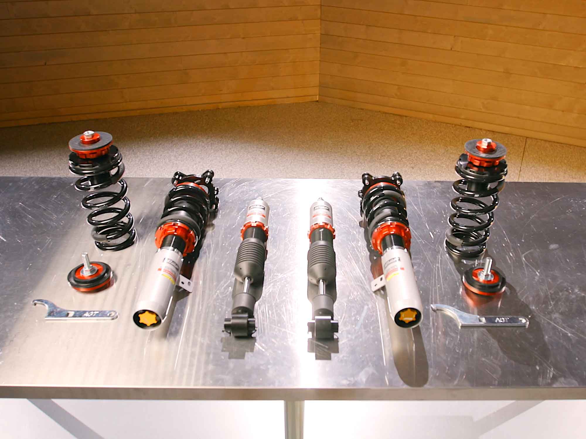 Kies-Motorsports AGT Shock AGT Shock FULL Suspension Kit - 2023+ M2 G87 RWD Main image