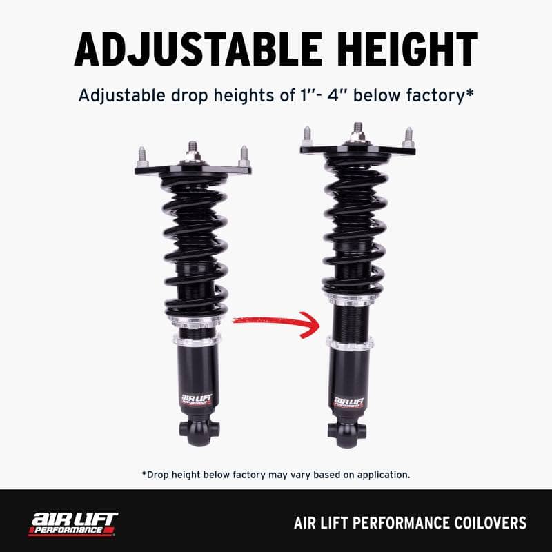 Kies-Motorsports Air Lift Air Lift Performance 15-19 BMW 3-Series / 15-20 BMW 4-Series Coilover Kit