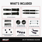 Kies-Motorsports Air Lift Air Lift Performance 15-19 BMW 3-Series / 15-20 BMW 4-Series Coilover Kit