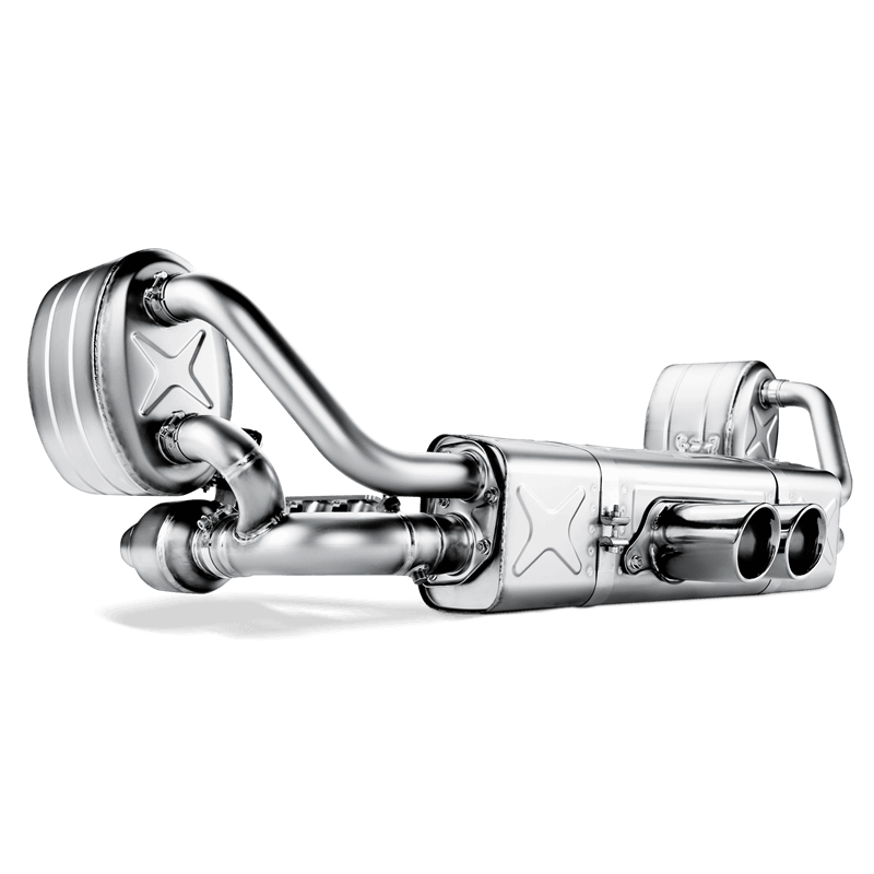 Kies-Motorsports Akrapovic Akrapovic 06-09 Porsche 911 GT3/RS 3.6 Evolution Line w/ Header (Titanium) w/ Titanium Tips Main image