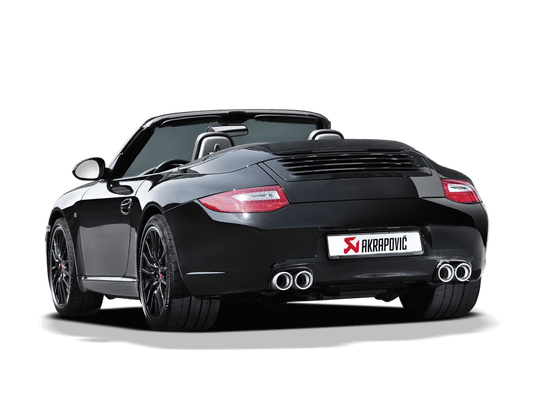 Kies-Motorsports Akrapovic Akrapovic 08-12 Porsche 911 Carrera S/4/4S/GTS Slip-On Race Line (Titanium) w/ Titanium Tips