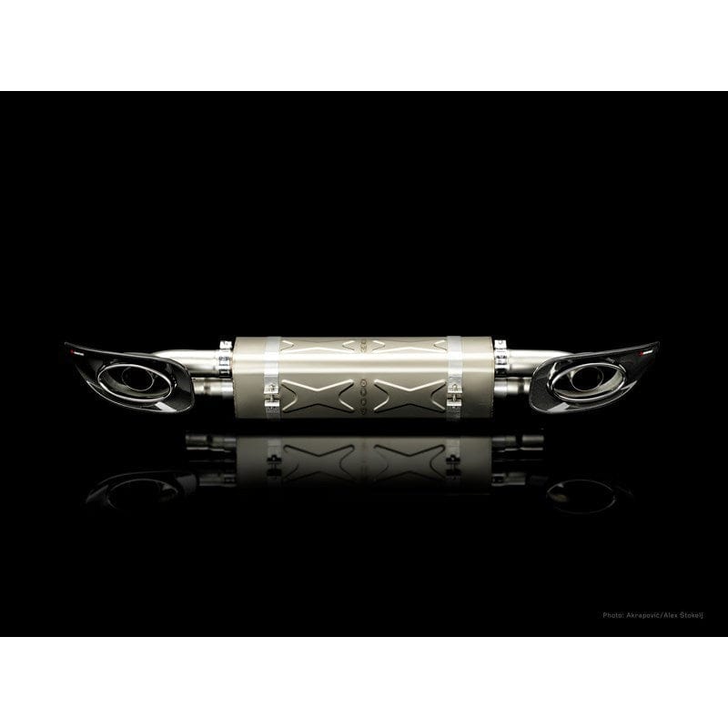 Kies-Motorsports Akrapovic Akrapovic 10-13 Porsche 911 Turbo / Turbo S (997 FL) Slip-On Line (Titanium) w/ Titanium Tips