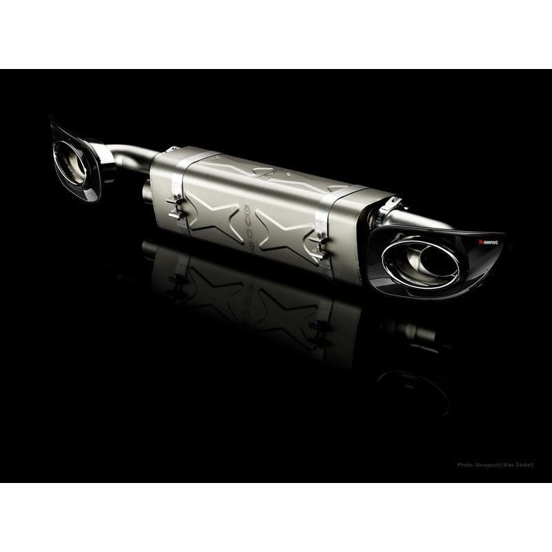 Kies-Motorsports Akrapovic Akrapovic 10-13 Porsche 911 Turbo / Turbo S (997 FL) Slip-On Line (Titanium) w/ Titanium Tips