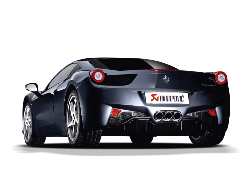 Kies-Motorsports Akrapovic Akrapovic 10-15 Ferrari 458 Italia/458 Spyder Slip-On Line (Titanium) w/ Carbon Tips