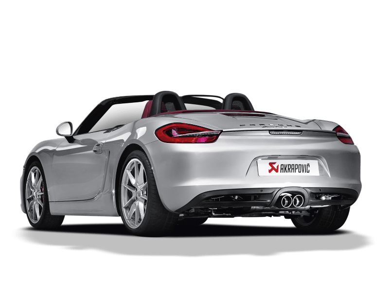 Kies-Motorsports Akrapovic Akrapovic 12-15 Porsche Boxster (981) Slip-On Line (Titanium) w/ Titanium Tips