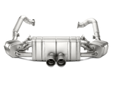 Kies-Motorsports Akrapovic Akrapovic 16-16 Porsche Boxster Spyder / Cayman GT4 (981) Slip-On Line (Titanium) w/ Titanium Tips