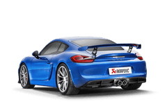 Kies-Motorsports Akrapovic Akrapovic 16-16 Porsche Boxster Spyder / Cayman GT4 (981) Slip-On Line (Titanium) w/ Titanium Tips