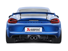 Kies-Motorsports Akrapovic Akrapovic 16-16 Porsche Boxster Spyder / Cayman GT4 (981) Slip-On Line (Titanium) w/ Titanium Tips