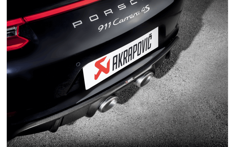 Kies-Motorsports Akrapovic Akrapovic 16-17 Porsche 911 Carrera S/4/4S/GTS (991.2) Rear Carbon Fiber Diffuser - Matte