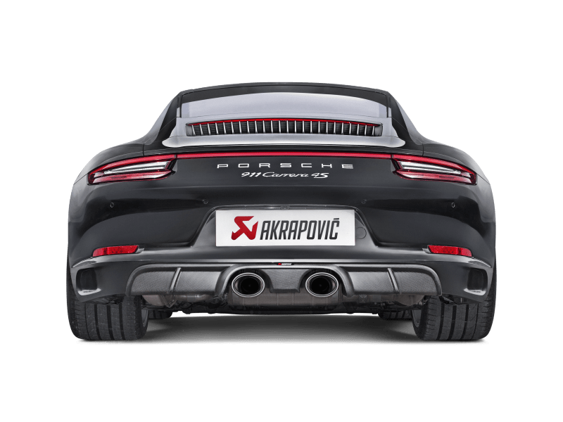 Kies-Motorsports Akrapovic Akrapovic 16-17 Porsche 911 Carrera S/4/4S/GTS (991.2) Slip-On Line (Titanium) w/ Titanium Tips