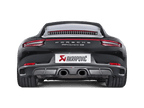Kies-Motorsports Akrapovic Akrapovic 16-17 Porsche 911 Carrera S/4/4S/GTS (991.2) Slip-On Line (Titanium) w/ Titanium Tips