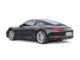 Kies-Motorsports Akrapovic Akrapovic 16-17 Porsche 911 Carrera S/4/4S/GTS (991.2) Slip-On Line (Titanium) w/ Titanium Tips