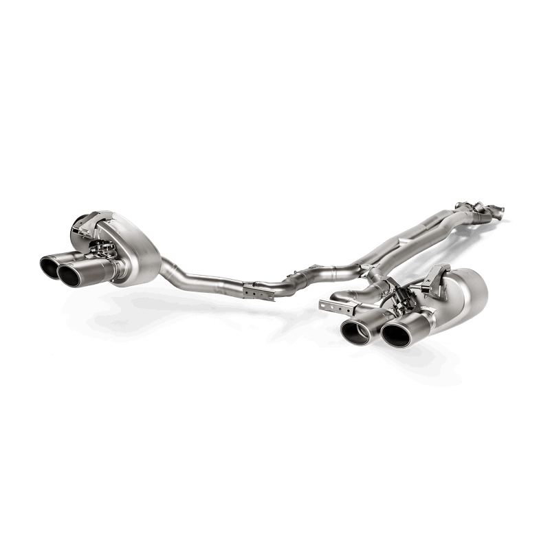 Kies-Motorsports Akrapovic Akrapovic 17-18 Porsche Panamera Turbo Evolution Line Cat Back (Titanium) (Tips Not Incl.) Main image