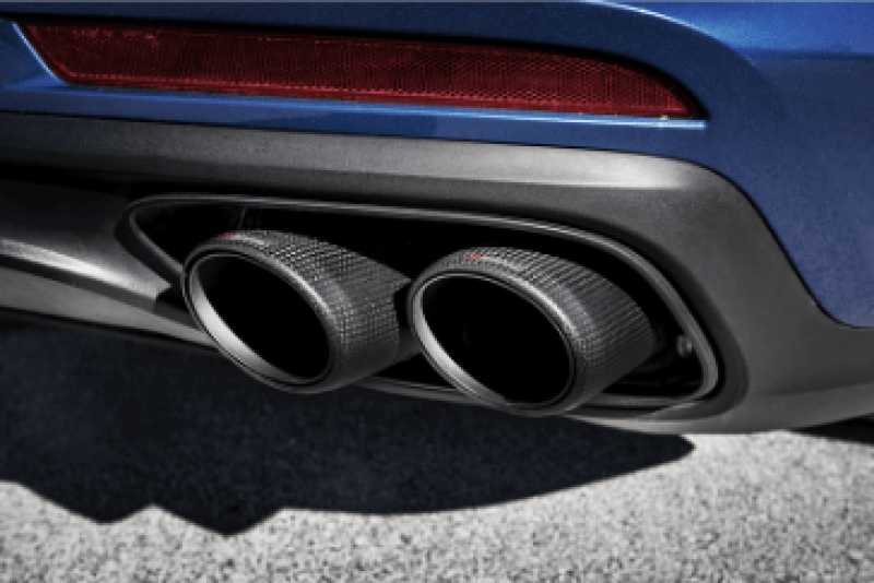 Kies-Motorsports Akrapovic Akrapovic 17-18 Porsche Panamera Turbo Tail Pipe Set (Carbon) Main image