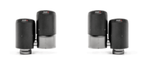 Kies-Motorsports Akrapovic Akrapovic 17-18 Porsche Panamera Turbo Tail Pipe Set (Carbon)