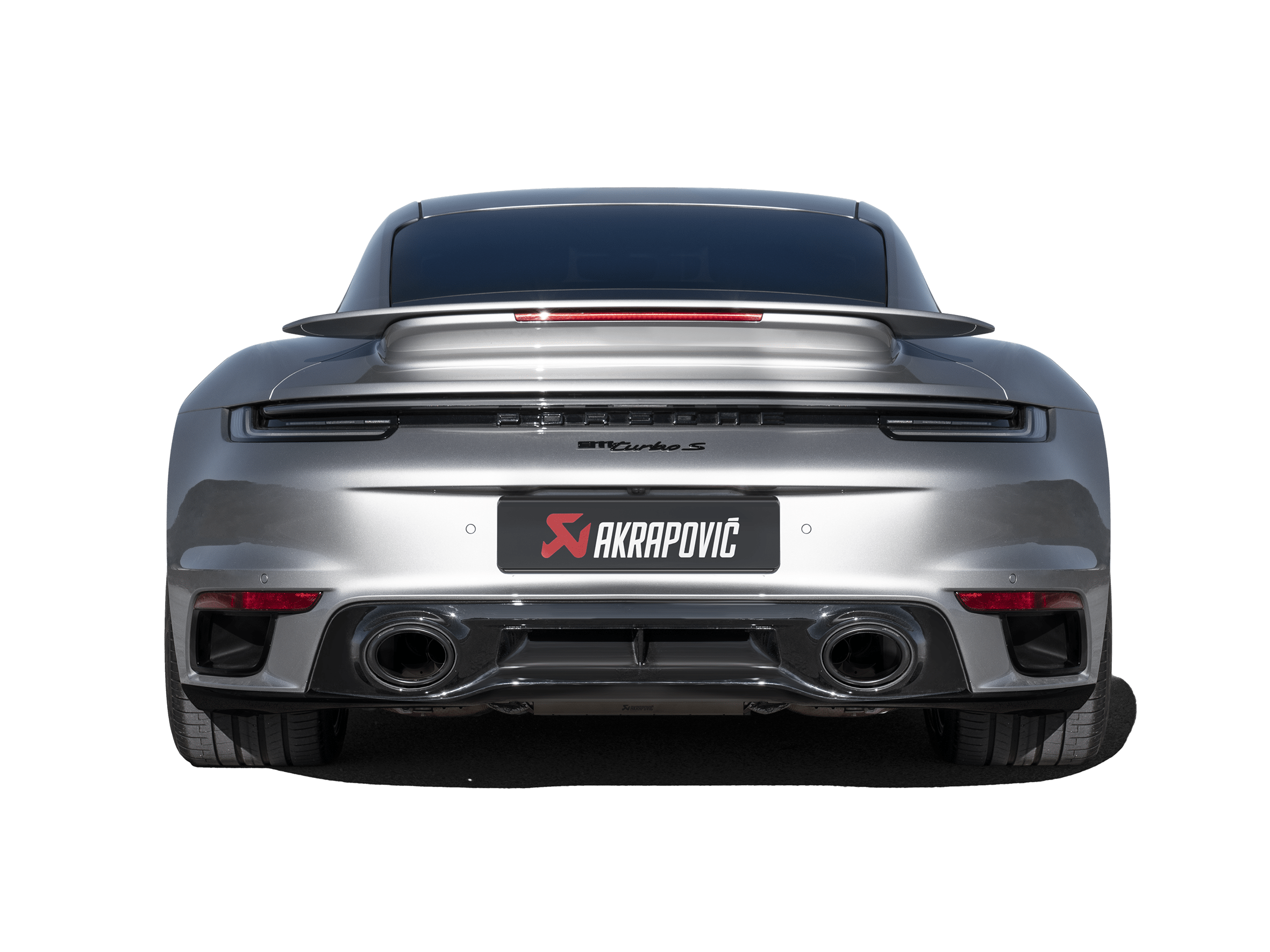 Kies-Motorsports Akrapovic Akrapovic 20-21 Porsche 911 Turbo/Turbo S (992) Slip-On Race Line (Titanium) w/Titanium Tips Main image