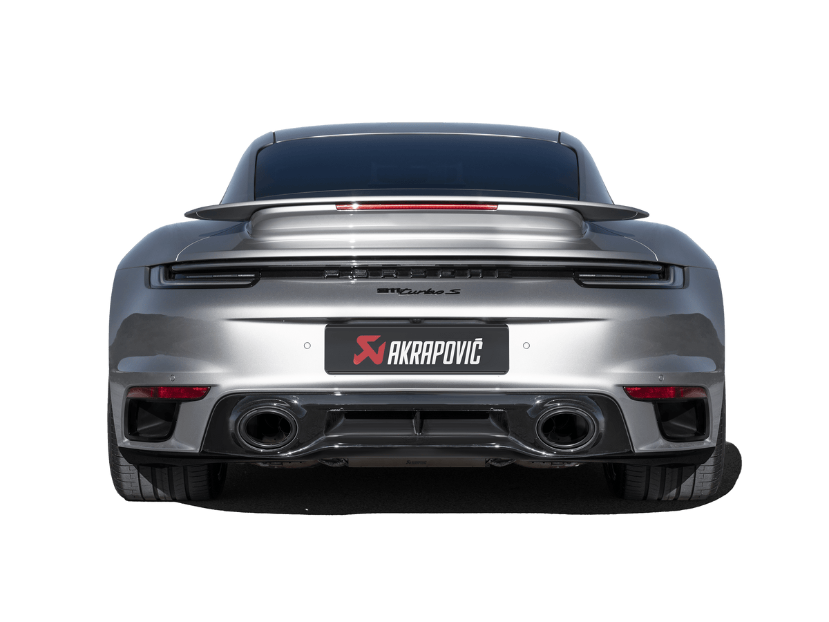 Kies-Motorsports Akrapovic Akrapovic 20-21 Porsche 911 Turbo/Turbo S (992) Slip-On Race Line (Titanium) w/Titanium Tips