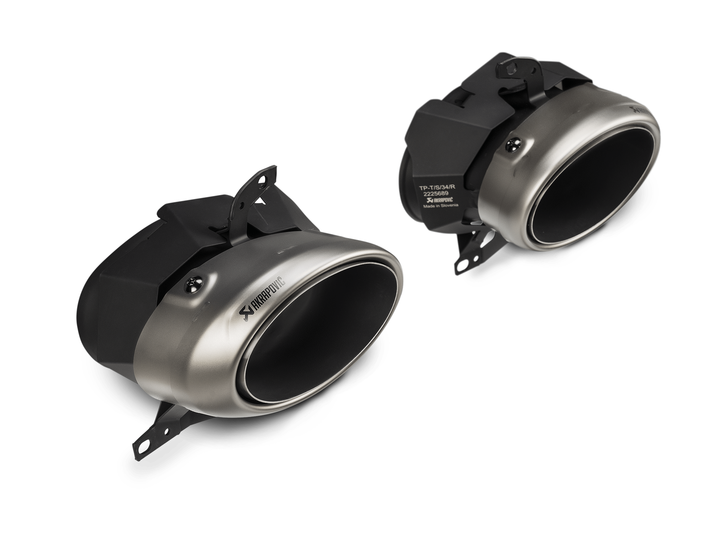 Kies-Motorsports Akrapovic Akrapovic 20-21 Porsche 911 Turbo/Turbo S (992) Tail Pipe Set (Titanium) Main image