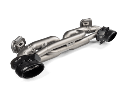 Kies-Motorsports Akrapovic Akrapovic 20-21 Porsche 911 Turbo/Turbo S (992) Tail Pipe Set (Titanium) - Black Main image