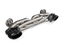 Kies-Motorsports Akrapovic Akrapovic 20-21 Porsche 911 Turbo/Turbo S (992) Tail Pipe Set (Titanium) - Black