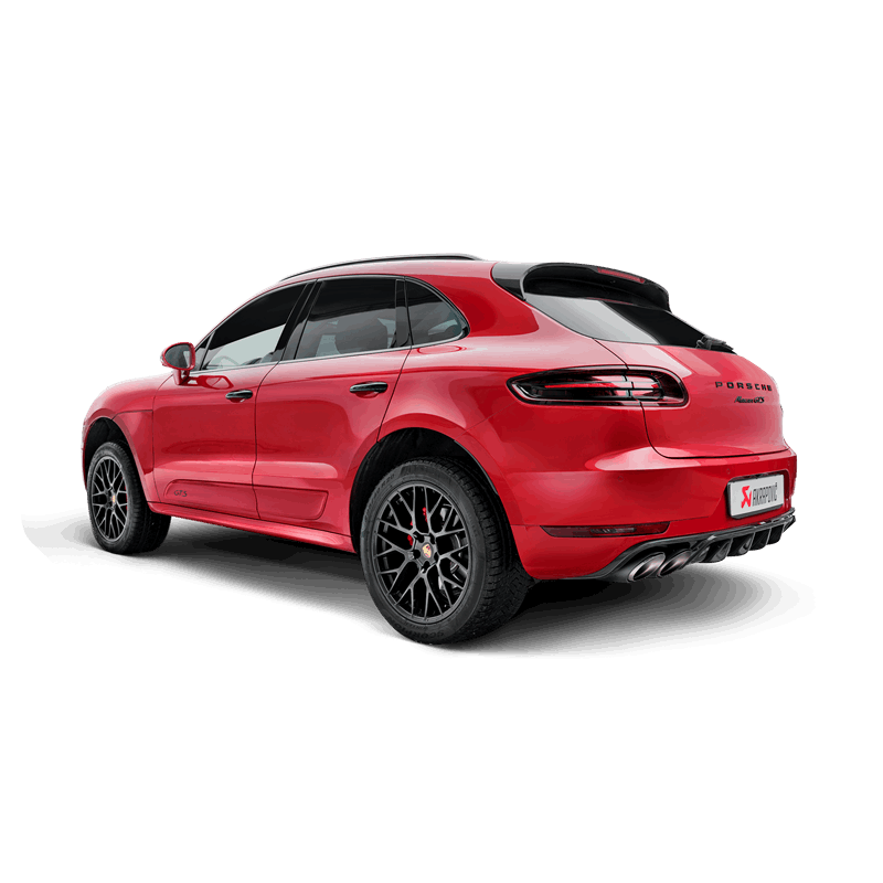 Kies-Motorsports Akrapovic Akrapovic 2014 Porsche Macan Turbo (95B) Evolution Line Cat Back (Titanium) w/ Titanium Tips