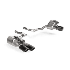 Kies-Motorsports Akrapovic Akrapovic 2017 Porsche Panamera 4/Sport Turismo (971) Slip-On Race Line (Titanium) (Req. Tips)