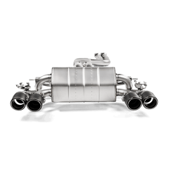 Kies-Motorsports Akrapovic Akrapovic 2018+ BMW M2 Competition/M2 CS (F87N) Slip-On Line (Titanium) w/Carbon Fiber Tips