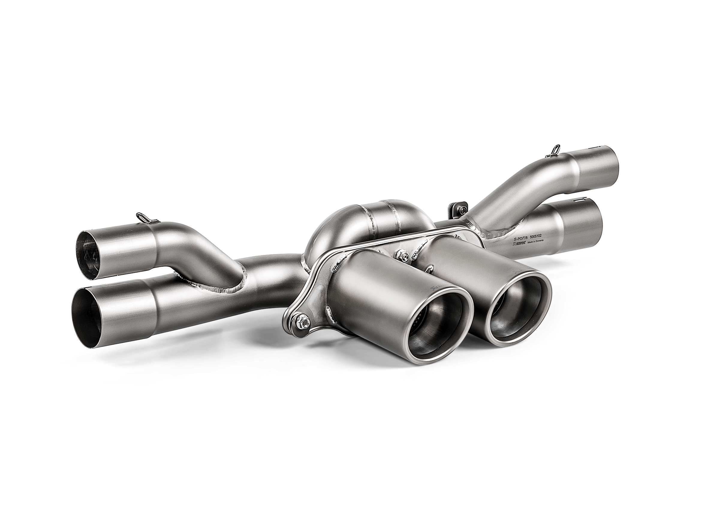 Kies-Motorsports Akrapovic Akrapovic 2018 Porsche 911 GT3 (991.2) Slip-On Race Line (Titanium) w/Tips & Carbon Fiber Diffuser