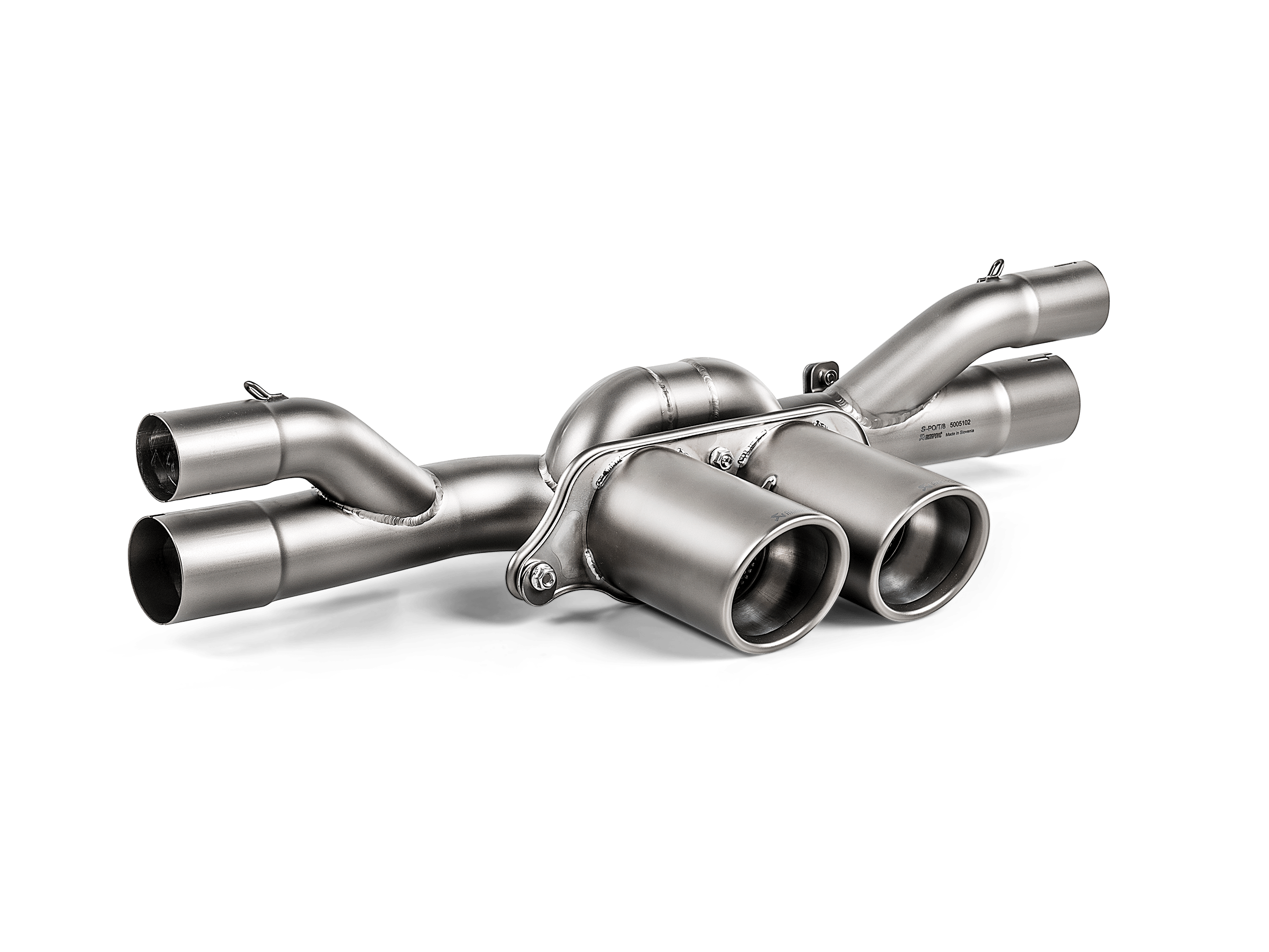Kies-Motorsports Akrapovic Akrapovic 2018 Porsche 911 GT3 (991.2) Slip-On Race Line (Titanium) w/Tips & Carbon Fiber Diffuser Main image