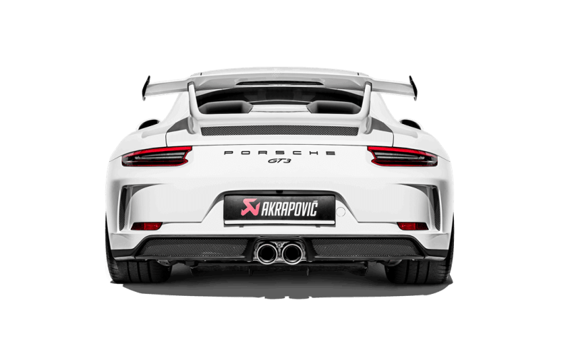 Kies-Motorsports Akrapovic Akrapovic 2018 Porsche 911 GT3 (991.2) Slip-On Race Line (Titanium) w/Titanium Tail Pipe Set Main image