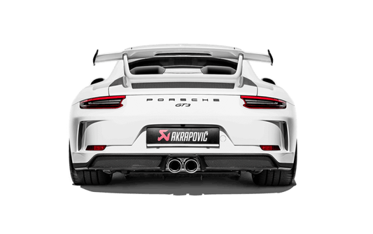 Kies-Motorsports Akrapovic Akrapovic 2018 Porsche 911 GT3 (991.2) Slip-On Race Line (Titanium) w/Titanium Tail Pipe Set