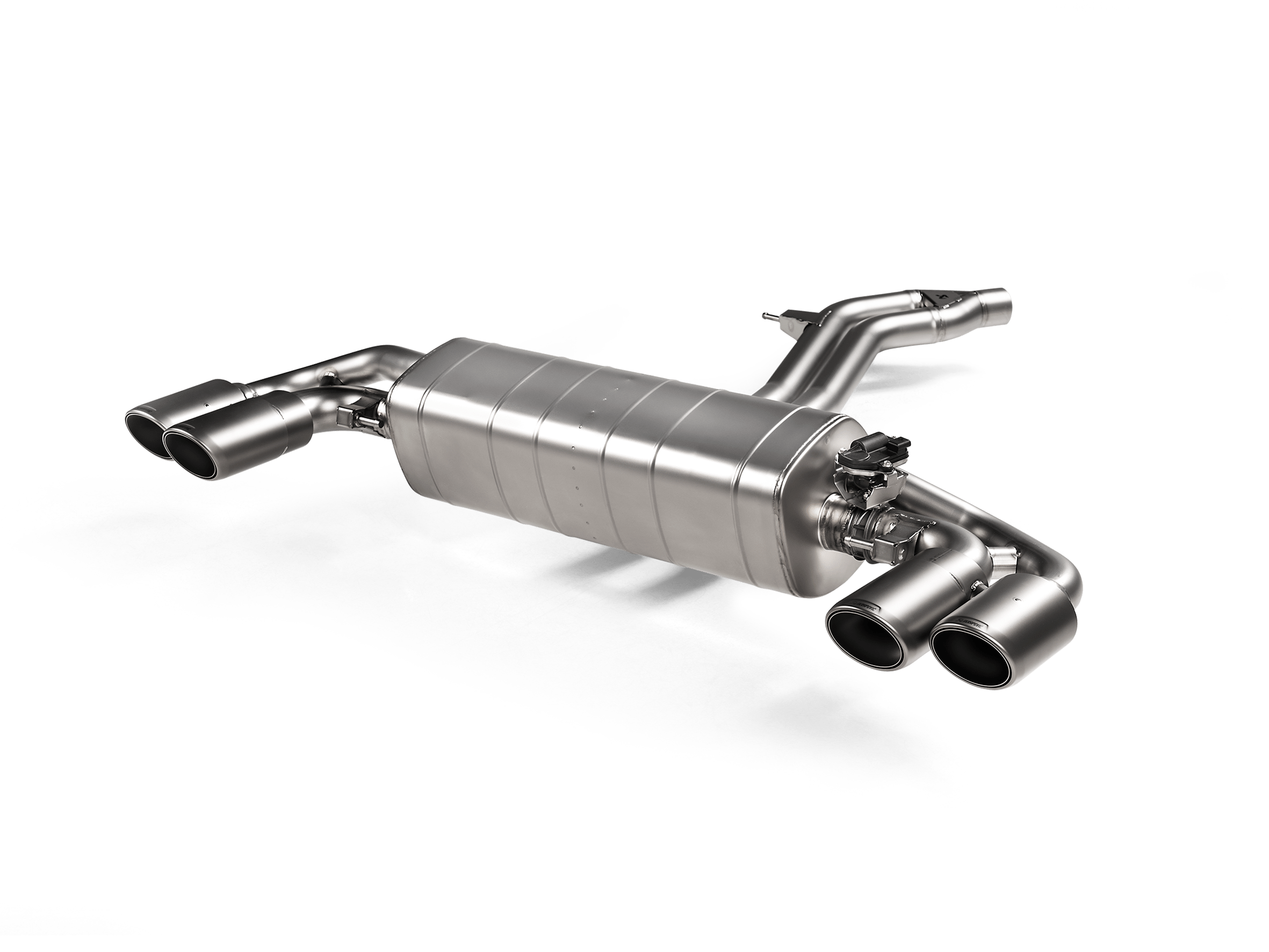 Akrapovic 2018+ Porsche Cayenne V6 (536) Evolution Line Cat Back (Titanium) w/Titanium Tips Secondary image