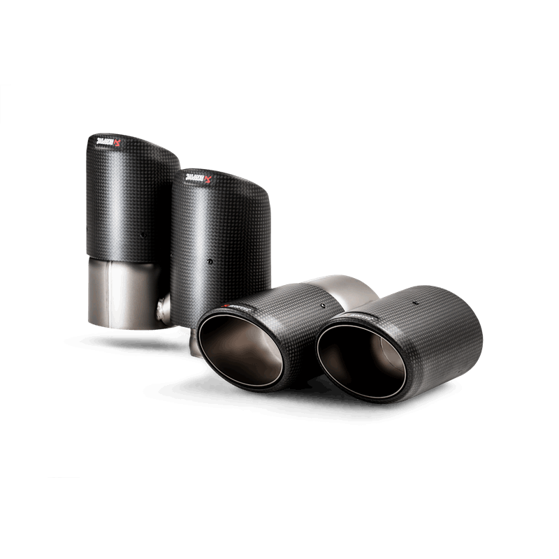 Kies-Motorsports Akrapovic Akrapovic 2018+ Porsche Cayenne V6 (536) Tail Pipe Set (Carbon) Main image