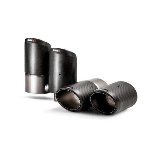 Kies-Motorsports Akrapovic Akrapovic 2018+ Porsche Cayenne V6 (536) Tail Pipe Set (Carbon)