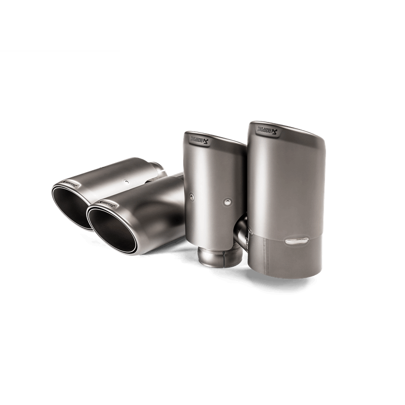 Kies-Motorsports Akrapovic Akrapovic 2018+ Porsche Cayenne V6 (536) Tail Pipe Set (Titanium) Main image