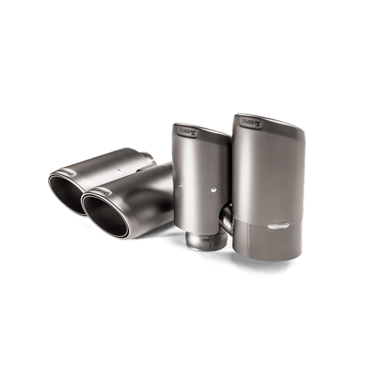 Kies-Motorsports Akrapovic Akrapovic 2018+ Porsche Cayenne V6 (536) Tail Pipe Set (Titanium)