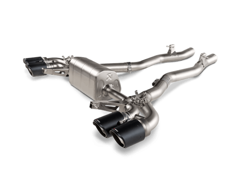 Kies-Motorsports Akrapovic Akrapovic 2020 BMW M8/M8 Competition (F91/F92) w/OPF/GPF Slip-On Line (Titanium) w/Carbon Tips