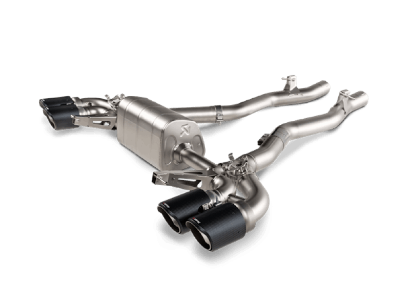 Kies-Motorsports Akrapovic Akrapovic 2020 BMW M8/M8 Competition (F91/F92) w/OPF/GPF Slip-On Line (Titanium) w/Carbon Tips Main image