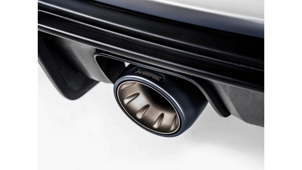 Kies-Motorsports Akrapovic Akrapovic 2020+ Porsche Cayman GT4 (718) Slip-On Line (Option 2) w/Black Coated Titanium Tips Main image