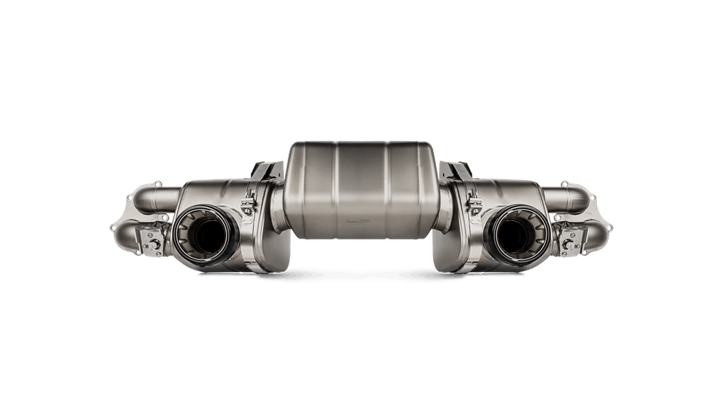 Kies-Motorsports Akrapovic Akrapovic 2020+ Porsche Cayman GT4 (718) Slip-On Line (Option 2) w/Black Coated Titanium Tips