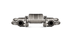 Kies-Motorsports Akrapovic Akrapovic 2020+ Porsche Cayman GT4 (718) Slip-On Line (Option 2) w/Black Coated Titanium Tips