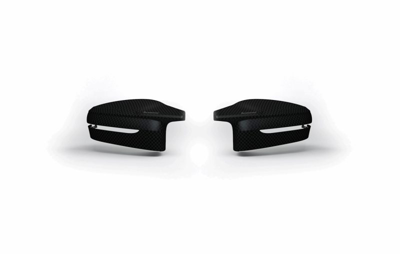 Kies-Motorsports Akrapovic Akrapovic 2021+ BMW (G87) M2, (G80) M3 &amp; (G82) M4 Mirror Cap Set- Matte Carbon Main image