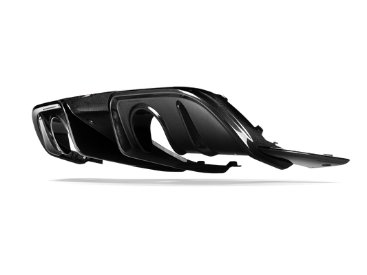 Kies-Motorsports Akrapovic Akrapovic 2022+ Porsche 718 Cayman GT4 RS Rear Carbon Fiber Diffuser - High Gloss