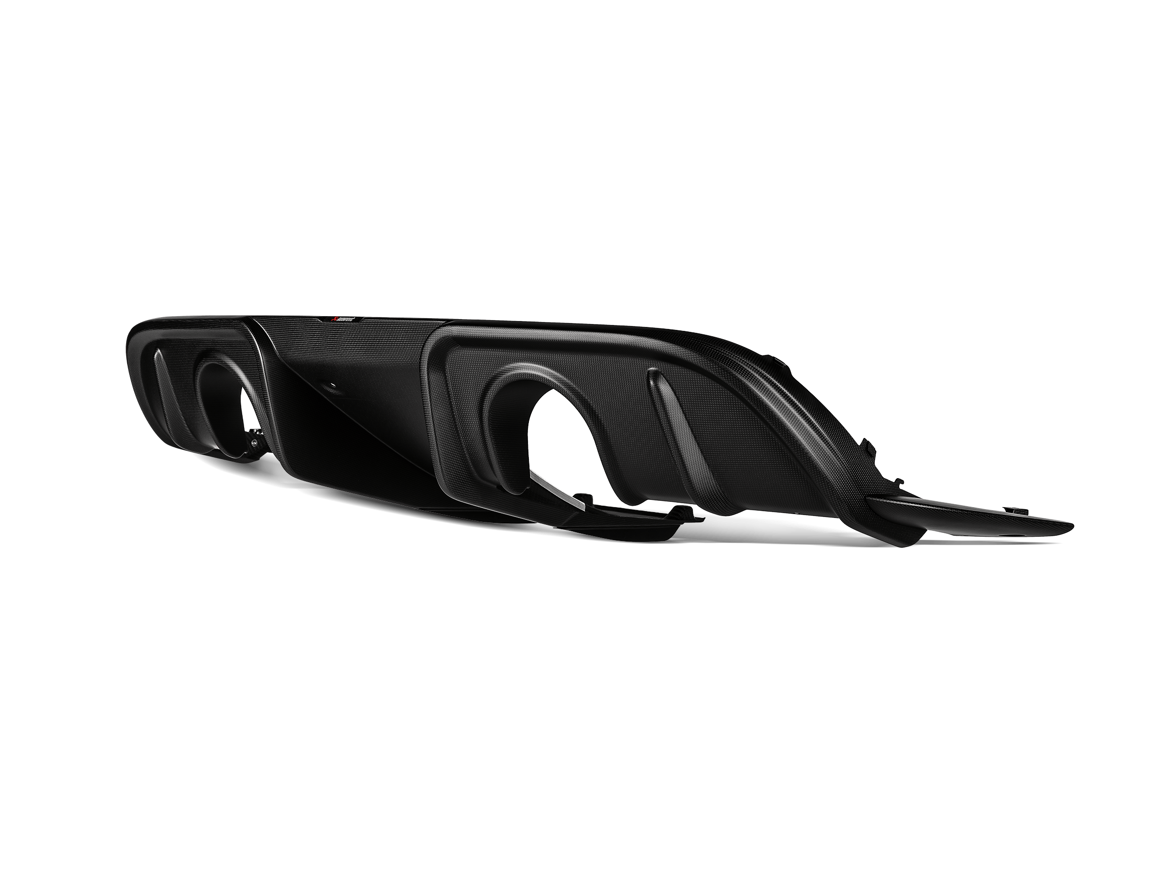Akrapovic 2022+ Porsche 718 Cayman GT4 RS Rear Carbon Fiber Diffuser - Matte Secondary image